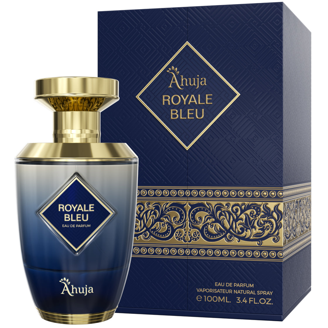 Ahuja Royal Bleu 3.4 fl oz Eau De Parfum For Men